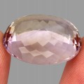 Amethrine natural stone VVS 31.53ct