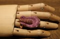 Ring Sapphires Songea, silver 925, size 14