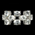 Silver aquamarine ring, 925 size 16 4