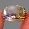 Amethrine natural stone VVS 18.48ct