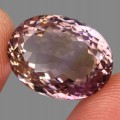 Amethrine natural stone VVS 18.48ct