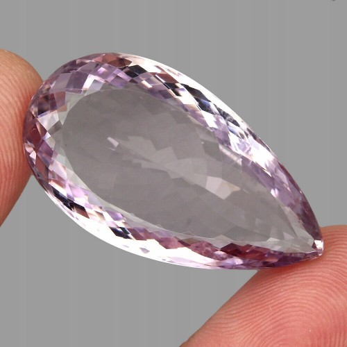Ametyst kamień naturalny IF 52.14ct certyfikat