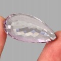 Ametyst kamień naturalny IF 52.14ct certyfikat