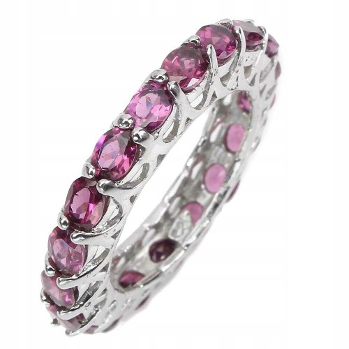 Silver ring 925 size 14  garnets 2