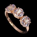 Ring size 14, natural 925 silver, tanzanites 7