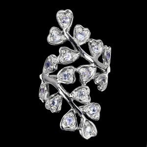 Piękny pierścionek tanzanity naturalne 925 r16.5