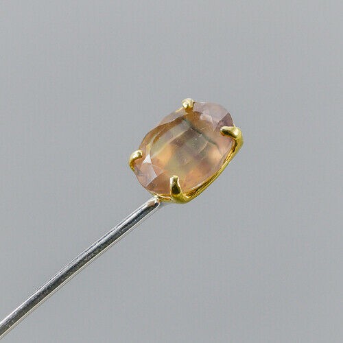 Artystyczna broszka srebro fluoryt naturalny 13ct