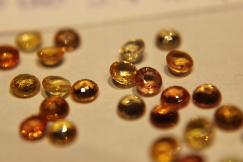 Szafir songea 3.3-3.4mm