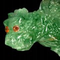 Smok rzeźbiony awenturyn kamień naturalny 39.22ct