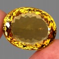 Cytryn kamień naturalny 92.39ct certyfikat