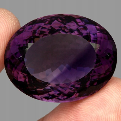 Ametyst kamień naturalny 75.17ct certyfikat