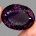 Ametyst kamień naturalny 75.17ct certyfikat
