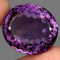 Ametyst kamień naturalny 74.47ct certyfikat