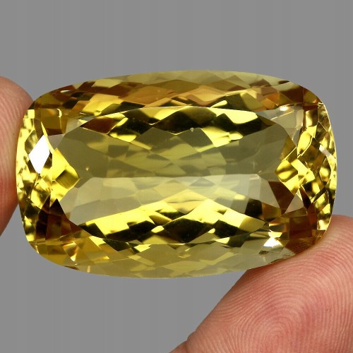 Cytryn kamień naturalny 115.91ct certyfikat