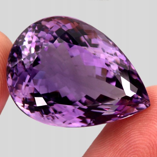 Ametyst kamień naturalny 65.06ct certyfikat