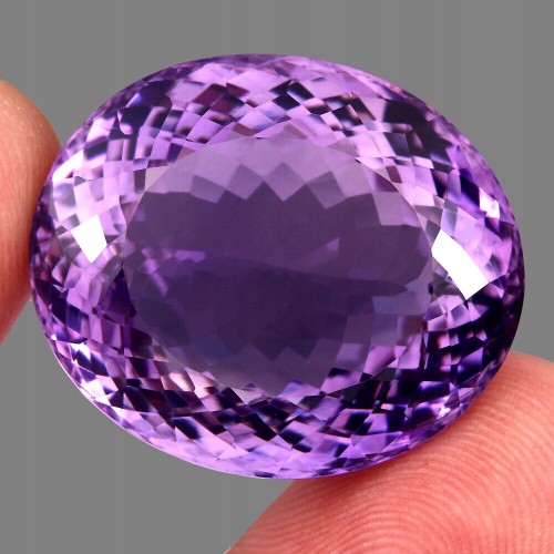 Ametyst kamień naturalny 69.26ct certyfikat