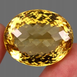 Cytryn kamień naturalny 85.08ct certyfikat