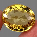 Cytryn kamień naturalny 85.08ct certyfikat