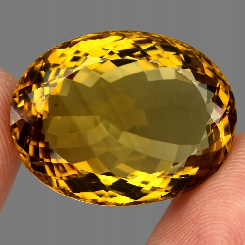 Cytryn kamień naturalny 56.54ct VVS AAA ogromny