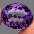 Ametyst kamień naturalny 47.75ct certyfikat