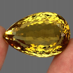Cytryn kamień naturalny 89.78ct VVS AAA ogromny