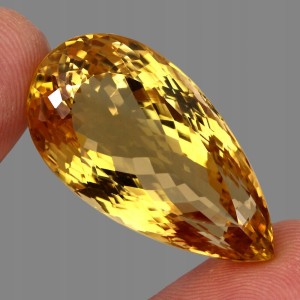Cytryn kamień naturalny 66.41ct ogromny