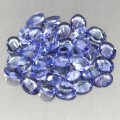 Tanzanity kamienie naturalne IF-VVS 5.37ct 40 szt