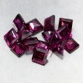 Granaty rodolity kamienie naturalne 6.78ct 15 szt