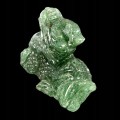 Smok rzeźbiony awenturyn kamień naturalny 69.63ct